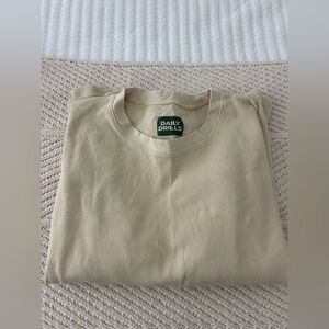 Daily Drills Beige Crewneck